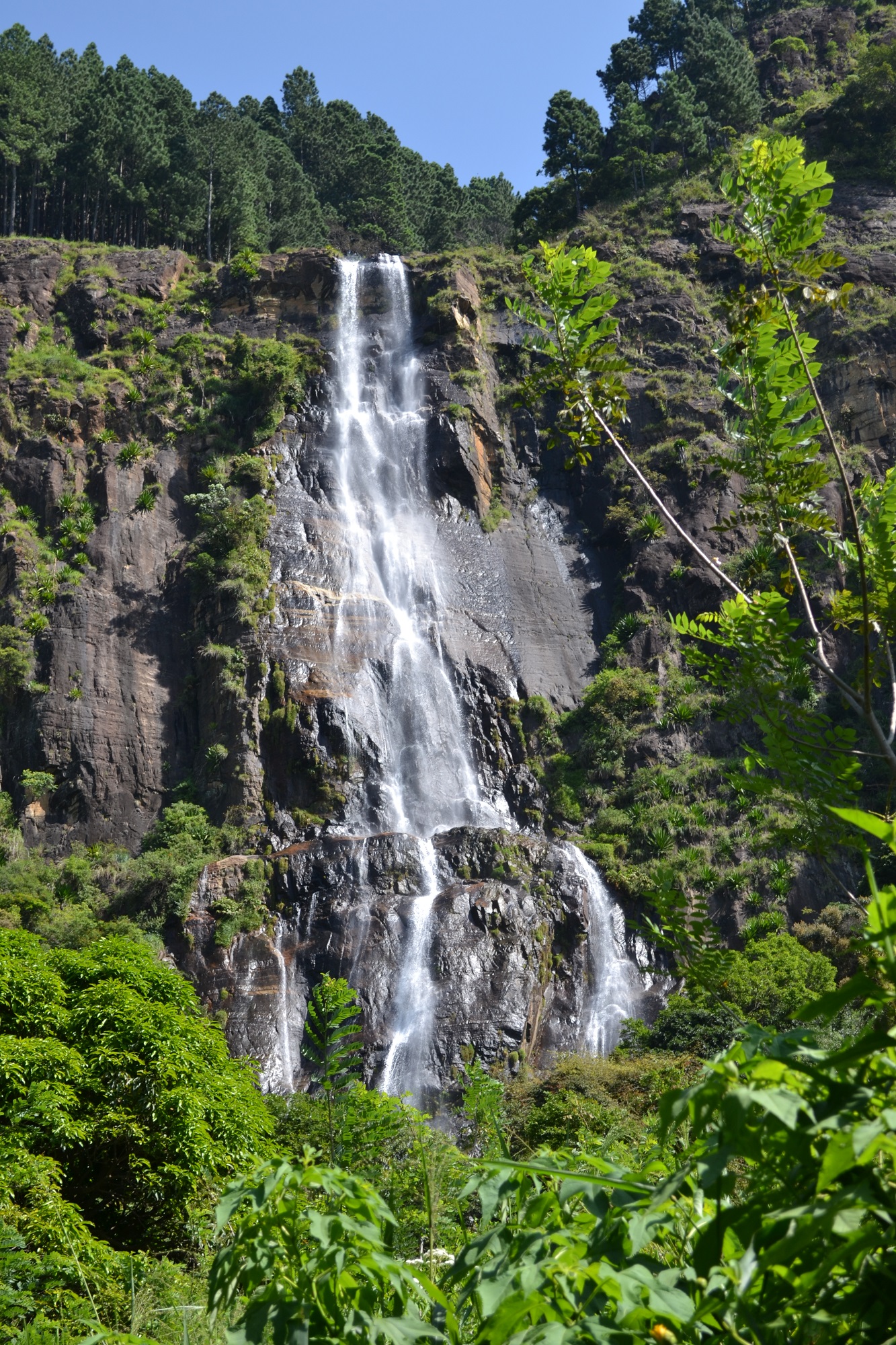 Bambarakanda Waterfall